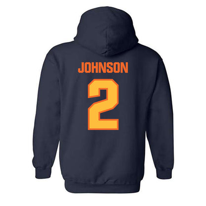 FPU - NCAA Men's Water Polo : Blake Johnson - Classic Shersey Hooded Sweatshirt-1