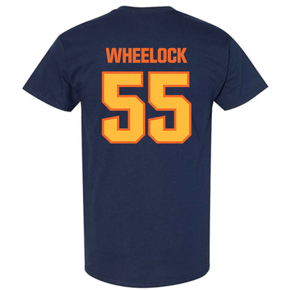 FPU - NCAA Baseball : Titus Wheelock - Classic Shersey T-Shirt-1