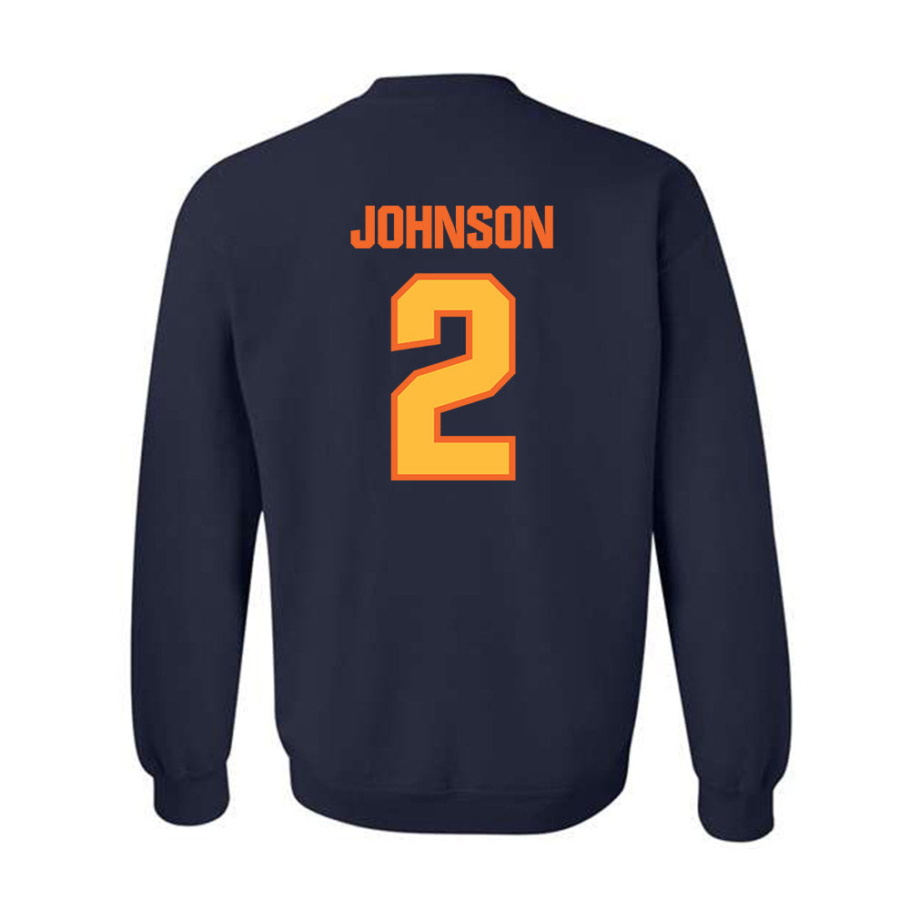 FPU - NCAA Men's Water Polo : Blake Johnson - Classic Shersey Crewneck Sweatshirt-1