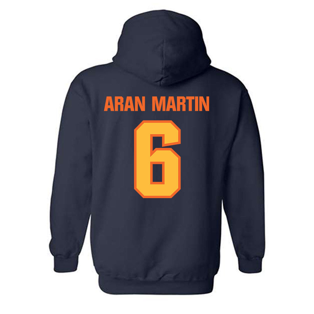 FPU - NCAA Men's Soccer : Julian Aran Martin - Classic Shersey Hooded Sweatshirt-1