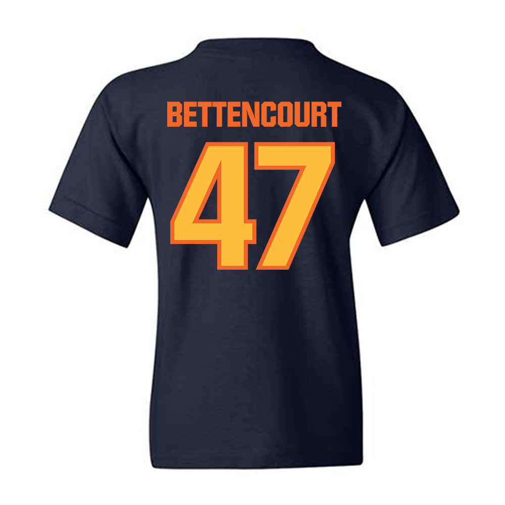 FPU - NCAA Baseball : Matt Bettencourt - Classic Shersey Youth T-Shirt-1