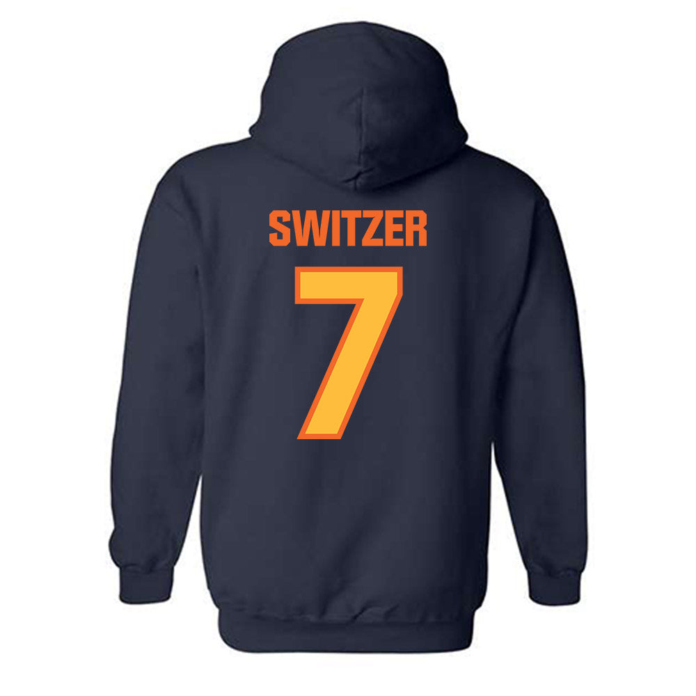 FPU - NCAA Men's Basketball : Liam Switzer - Classic Shersey Hooded Sweatshirt-1