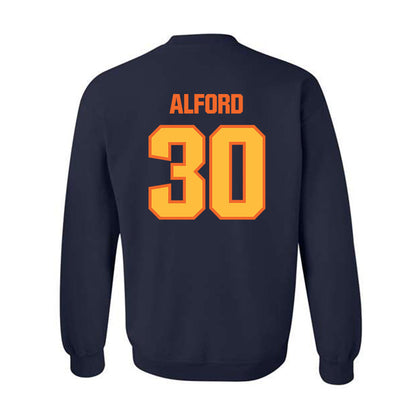 FPU - NCAA Baseball : Dalton Alford - Classic Shersey Crewneck Sweatshirt-1