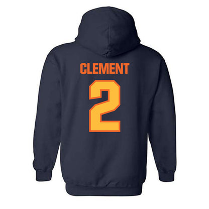 FPU - NCAA Baseball : Chris Clement - Classic Shersey Hooded Sweatshirt-1