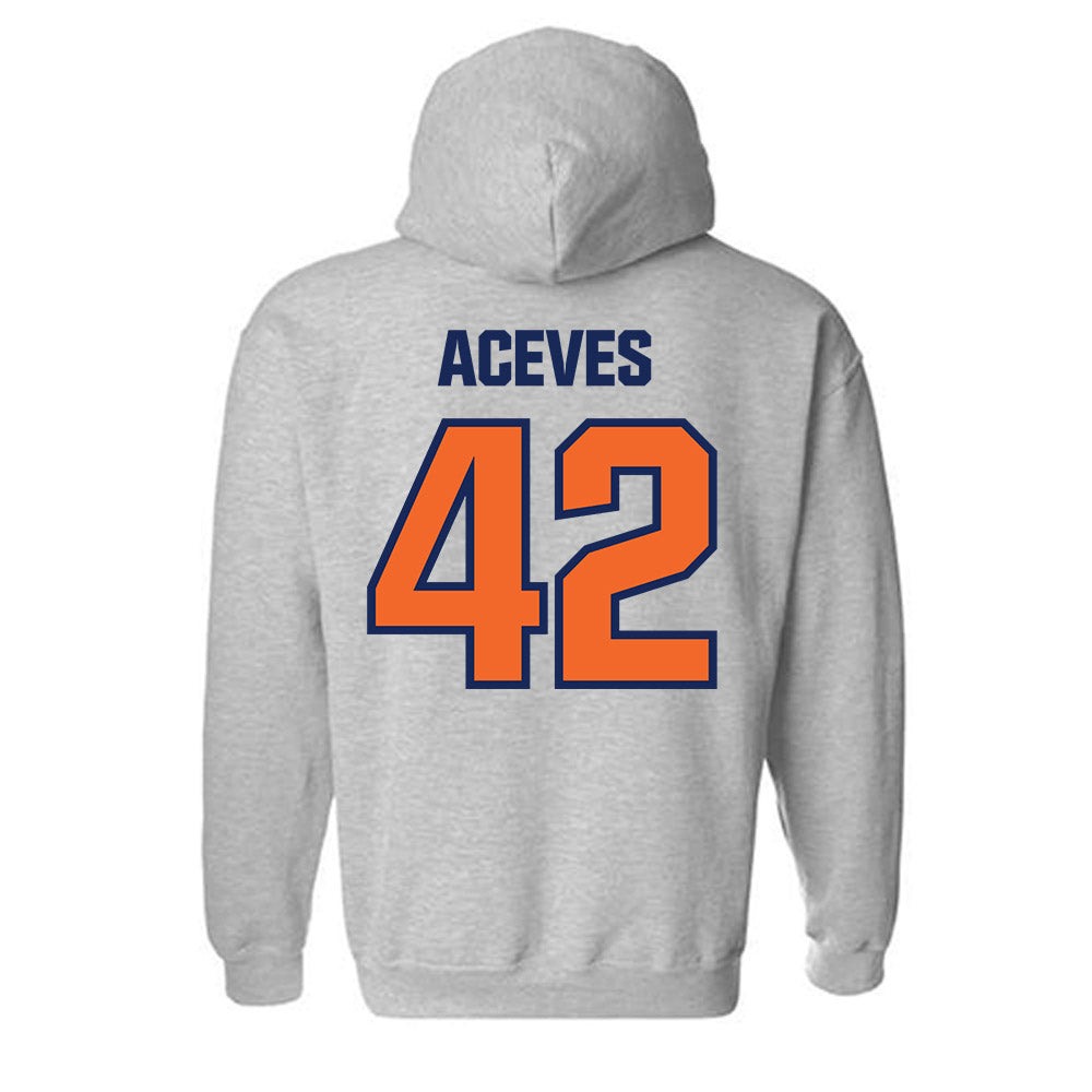 FPU - NCAA Men's Soccer : Diego Aceves - Hooded Sweatshirt-1