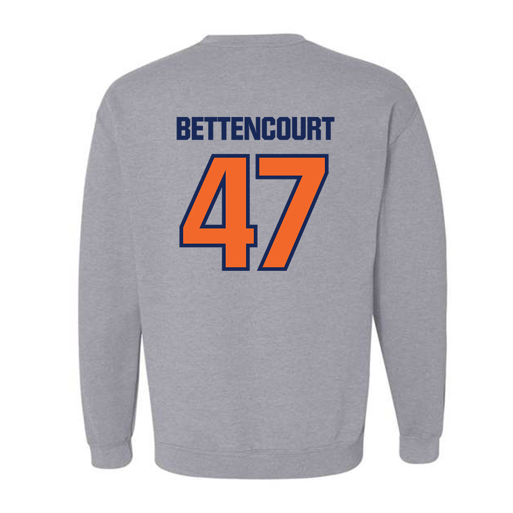 FPU - NCAA Baseball : Matt Bettencourt - Crewneck Sweatshirt-1