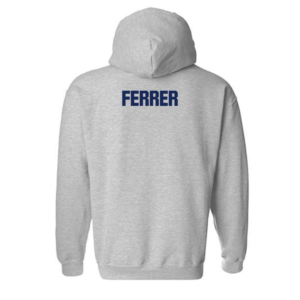 FPU - NCAA Men's Swimming & Diving : Justin Ferrer - Hooded Sweatshirt-1