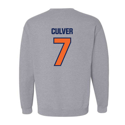FPU - NCAA Baseball : Timothy Culver - Crewneck Sweatshirt-1