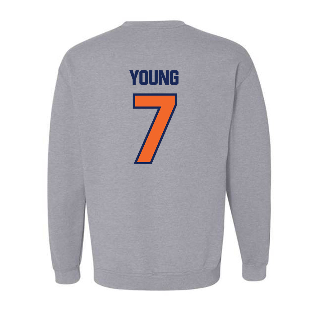FPU - NCAA Men's Water Polo : Luke Young - Crewneck Sweatshirt-1
