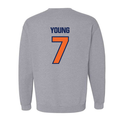 FPU - NCAA Men's Water Polo : Luke Young - Crewneck Sweatshirt-1
