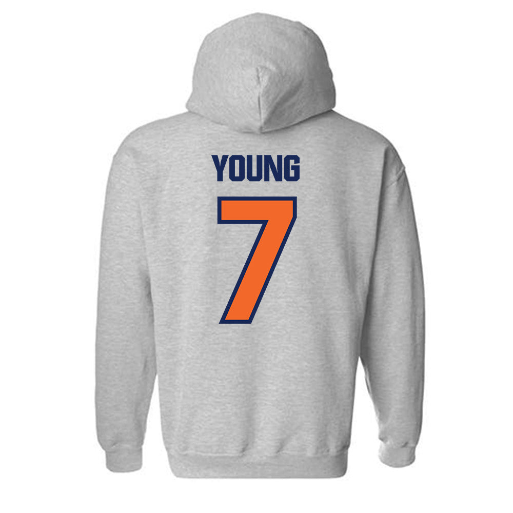 FPU - NCAA Men's Water Polo : Luke Young - Hooded Sweatshirt-1