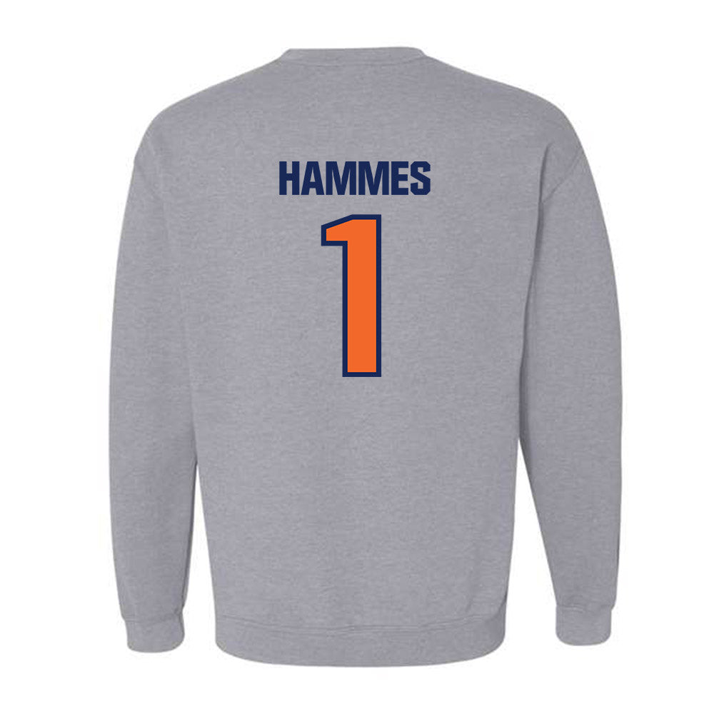 FPU - NCAA Men's Water Polo : Chase Hammes - Crewneck Sweatshirt-1