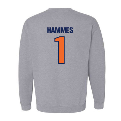 FPU - NCAA Men's Water Polo : Chase Hammes - Crewneck Sweatshirt-1
