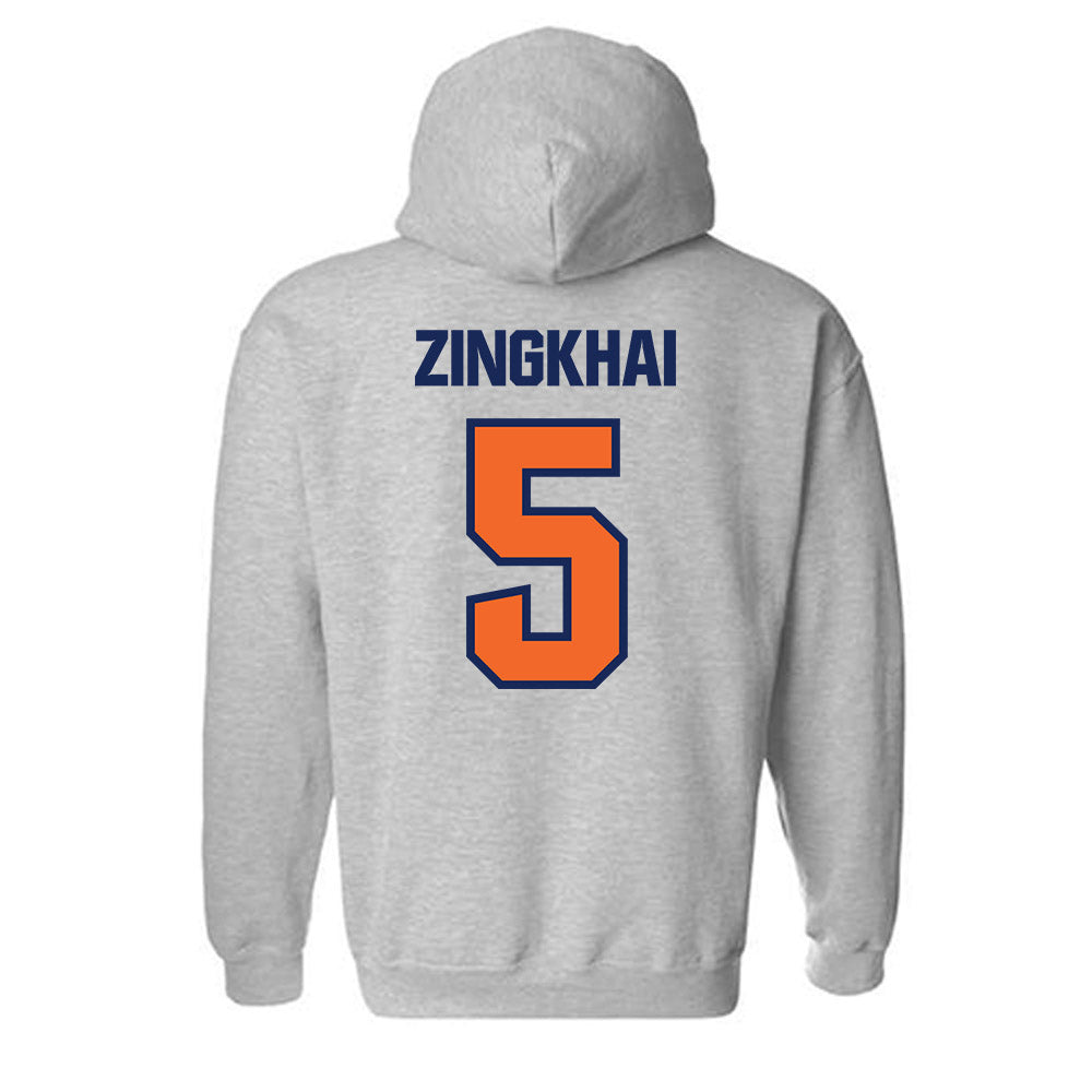 FPU - NCAA Men's Soccer : Wungsem Zingkhai - Hooded Sweatshirt-1