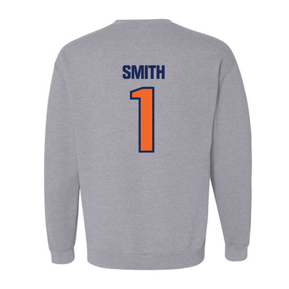 FPU - NCAA Baseball : Tejean Smith - Crewneck Sweatshirt-1