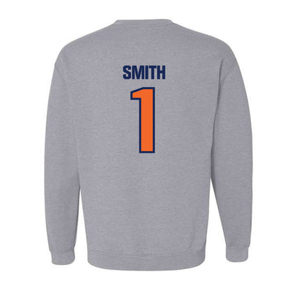 FPU - NCAA Baseball : Tejean Smith - Crewneck Sweatshirt-1