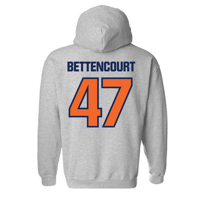 FPU - NCAA Baseball : Matt Bettencourt - Hooded Sweatshirt-1