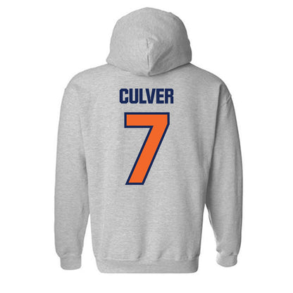 FPU - NCAA Baseball : Timothy Culver - Hooded Sweatshirt-1