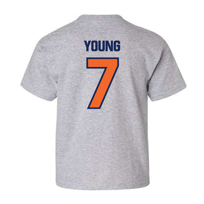 FPU - NCAA Men's Water Polo : Luke Young - Youth T-Shirt-1