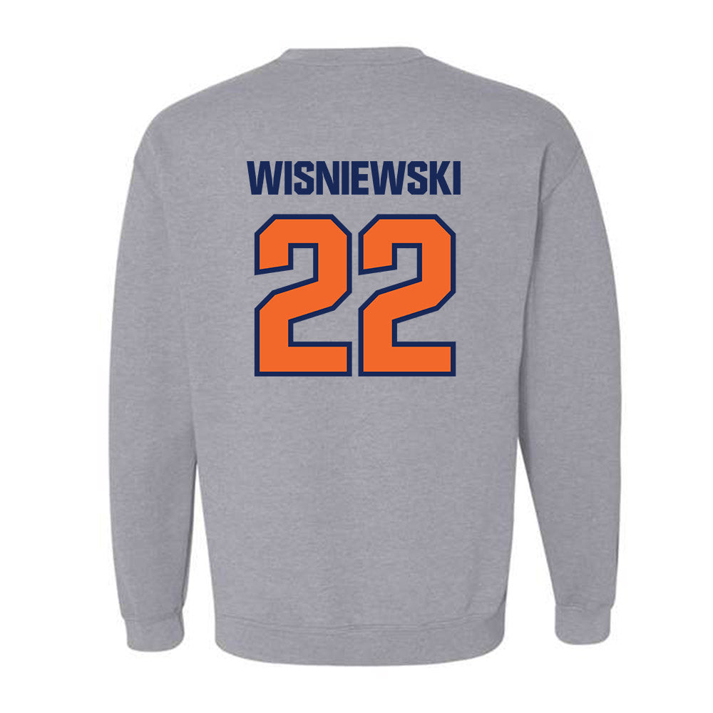 FPU - NCAA Women's Basketball : Nina Wisniewski - Crewneck Sweatshirt-1