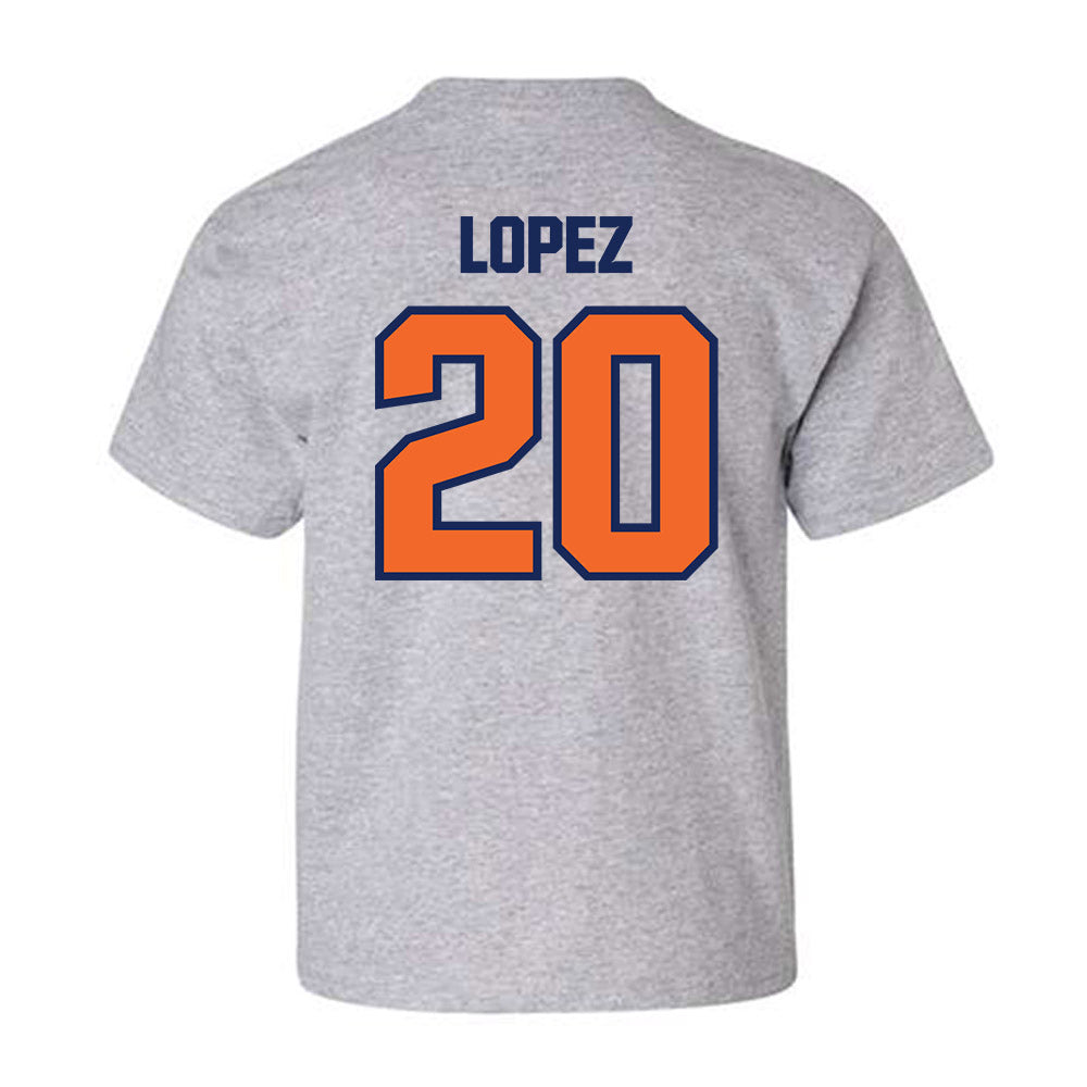 FPU - NCAA Men's Soccer : Bryan Lopez - Youth T-Shirt-1