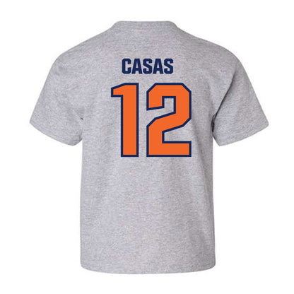 FPU - NCAA Women's Soccer : Krysta Casas - Youth T-Shirt-1