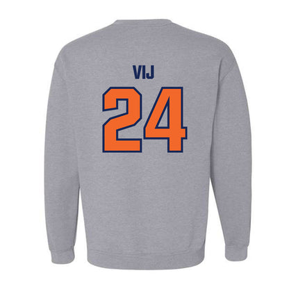 FPU - NCAA Men's Soccer : Yash Vij - Crewneck Sweatshirt-1