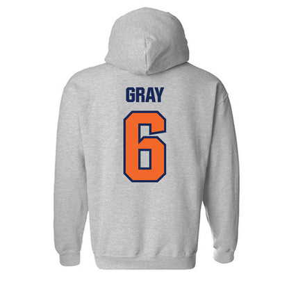 FPU - NCAA Men's Water Polo : Forrest Gray - Hooded Sweatshirt-1