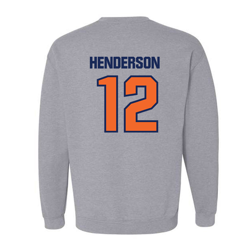 FPU - NCAA Baseball : Gabe Henderson - Crewneck Sweatshirt-1