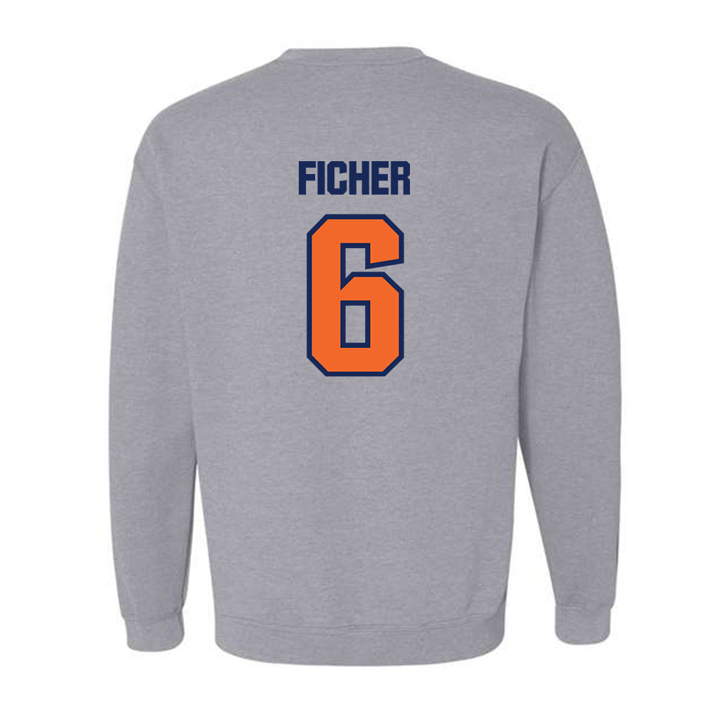 FPU - NCAA Men's Basketball : Malachi Ficher - Crewneck Sweatshirt-1