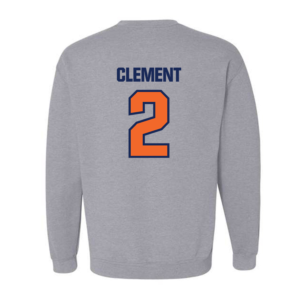 FPU - NCAA Baseball : Chris Clement - Crewneck Sweatshirt-1