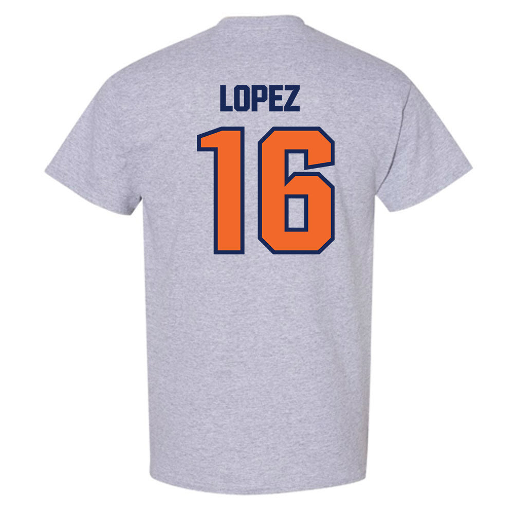 FPU - NCAA Men's Soccer : Brandon Lopez - T-Shirt-1