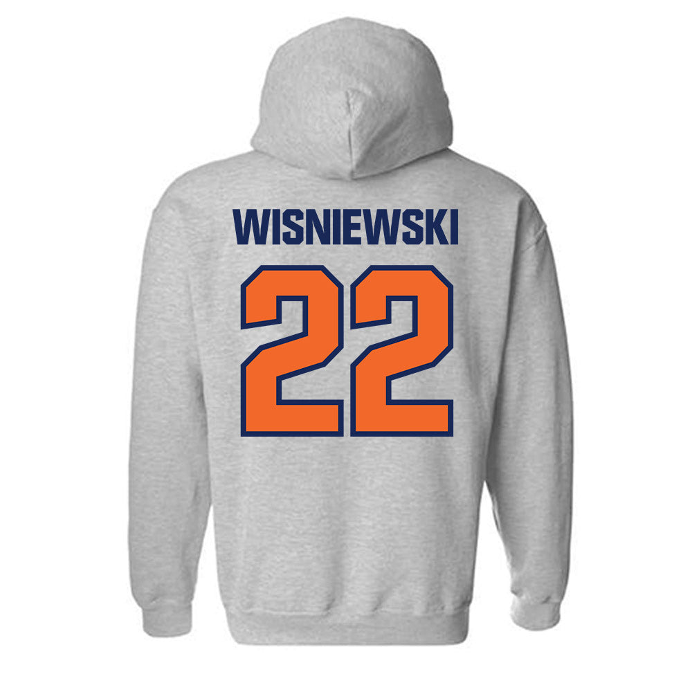 FPU - NCAA Women's Basketball : Nina Wisniewski - Hooded Sweatshirt-1