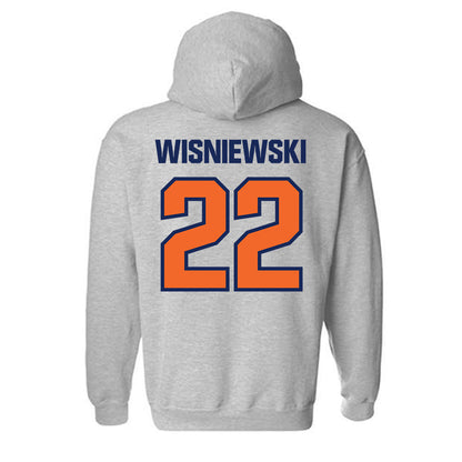 FPU - NCAA Women's Basketball : Nina Wisniewski - Hooded Sweatshirt-1