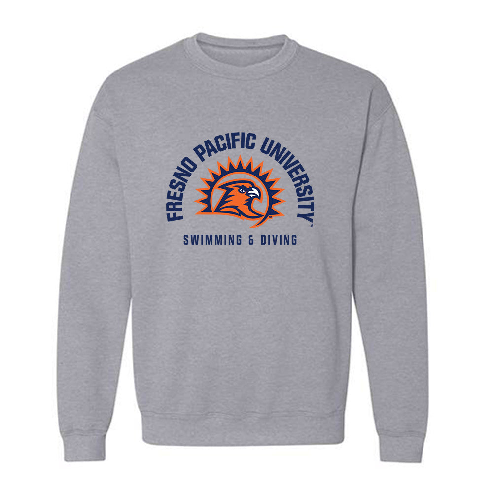 FPU - NCAA Men's Swimming & Diving : Nico Barna - Crewneck Sweatshirt-0