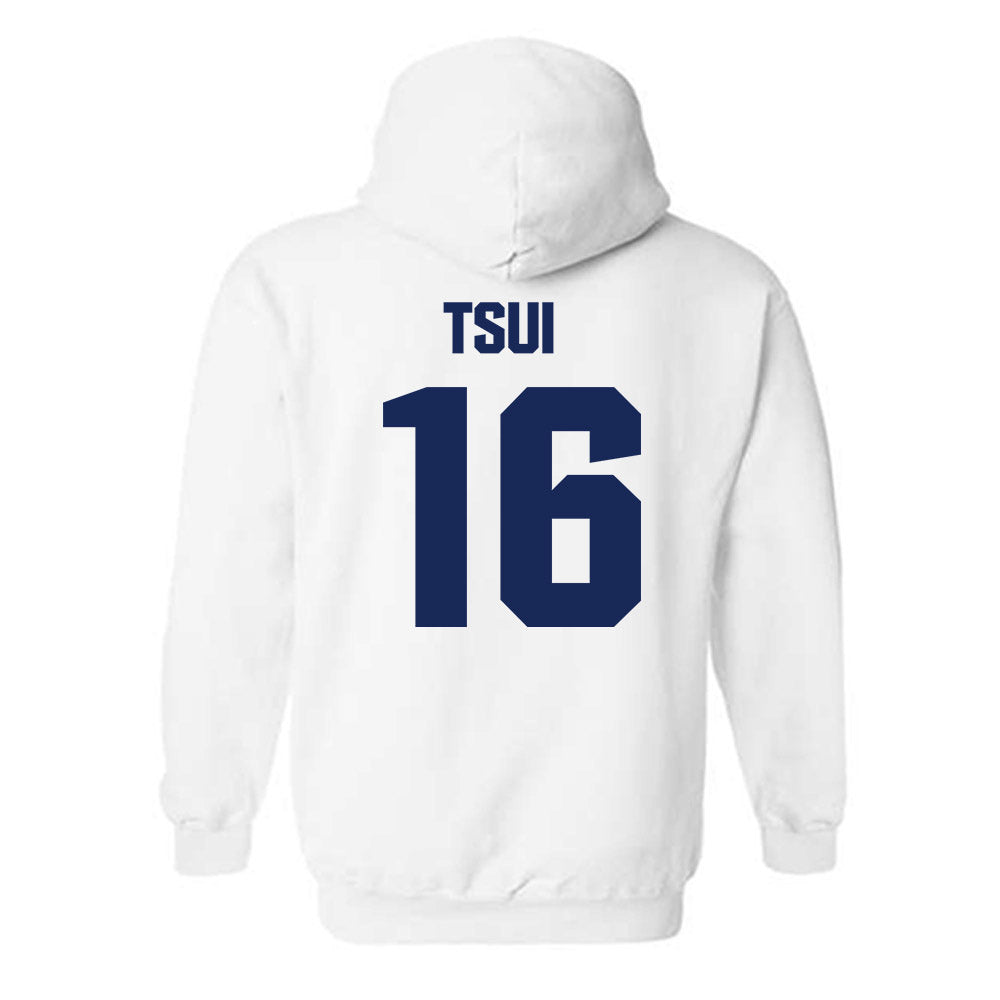 FPU - NCAA Baseball : Ethan Tsui - Classic Shersey Hooded Sweatshirt-1