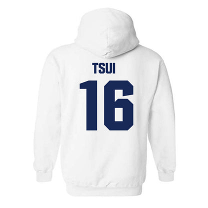 FPU - NCAA Baseball : Ethan Tsui - Classic Shersey Hooded Sweatshirt-1