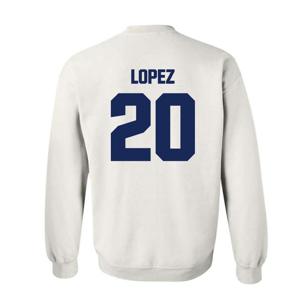 FPU - NCAA Men's Soccer : Bryan Lopez - Classic Shersey Crewneck Sweatshirt-1