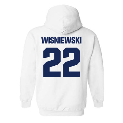 FPU - NCAA Women's Basketball : Nina Wisniewski - Classic Shersey Hooded Sweatshirt-1