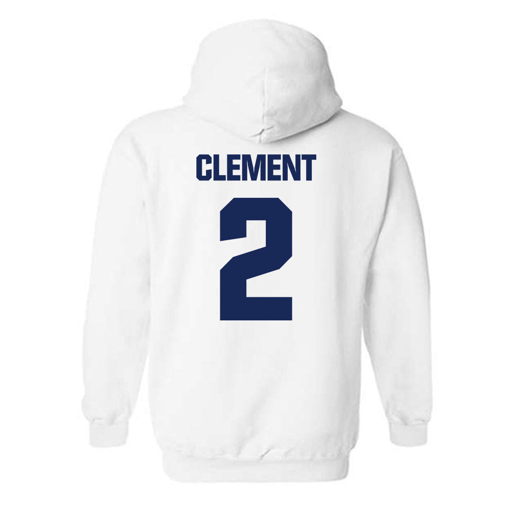 FPU - NCAA Baseball : Chris Clement - Classic Shersey Hooded Sweatshirt-1