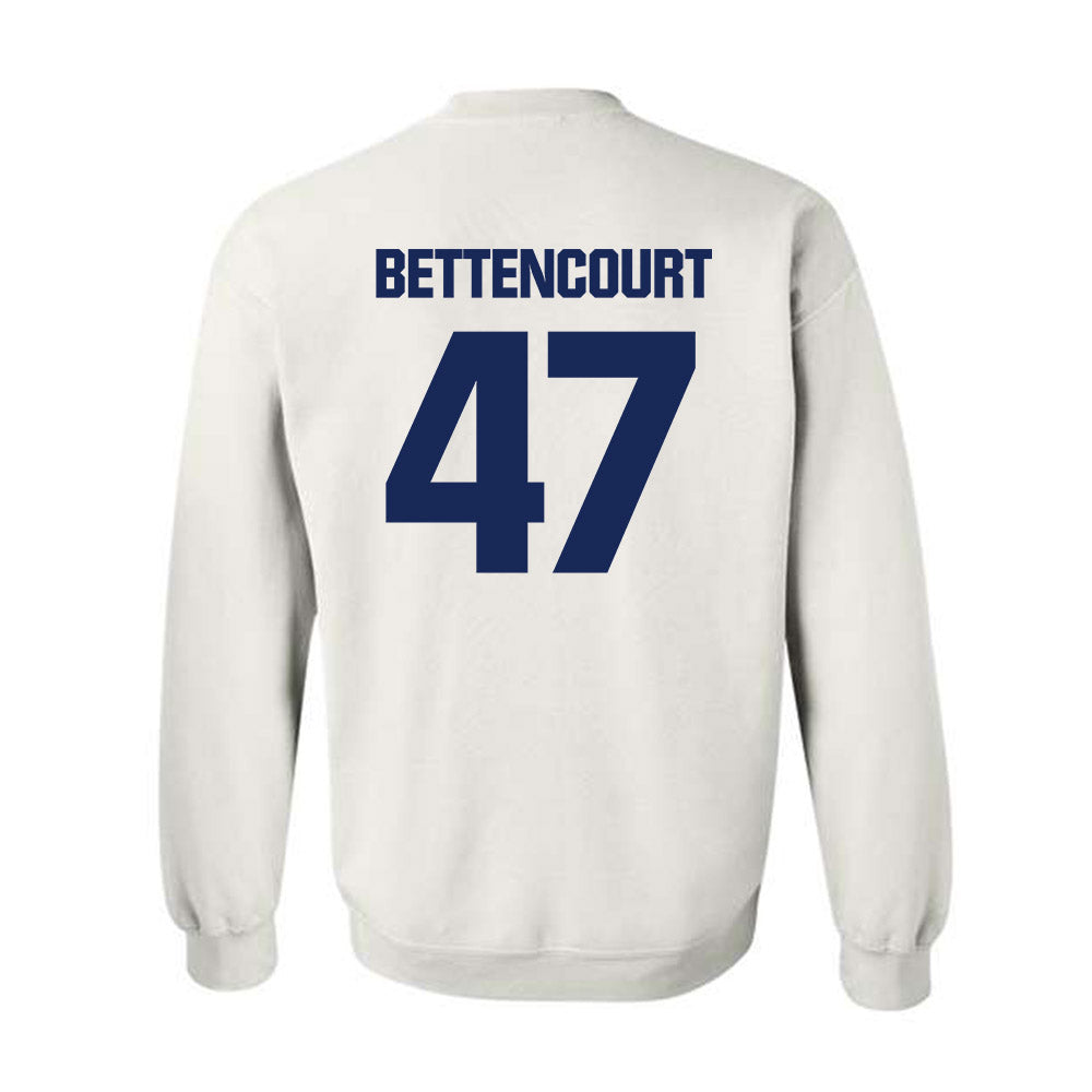 FPU - NCAA Baseball : Matt Bettencourt - Classic Shersey Crewneck Sweatshirt-1