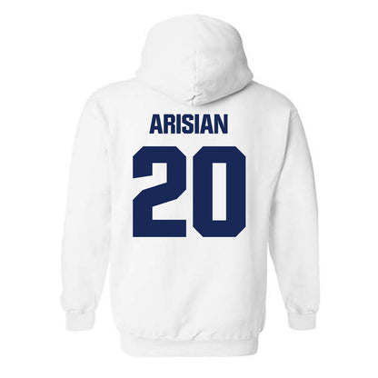 FPU - NCAA Men's Basketball : Arman Arisian - Classic Shersey Hooded Sweatshirt-1