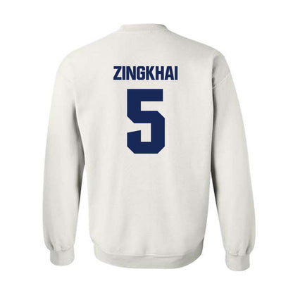 FPU - NCAA Men's Soccer : Wungsem Zingkhai - Classic Shersey Crewneck Sweatshirt-1