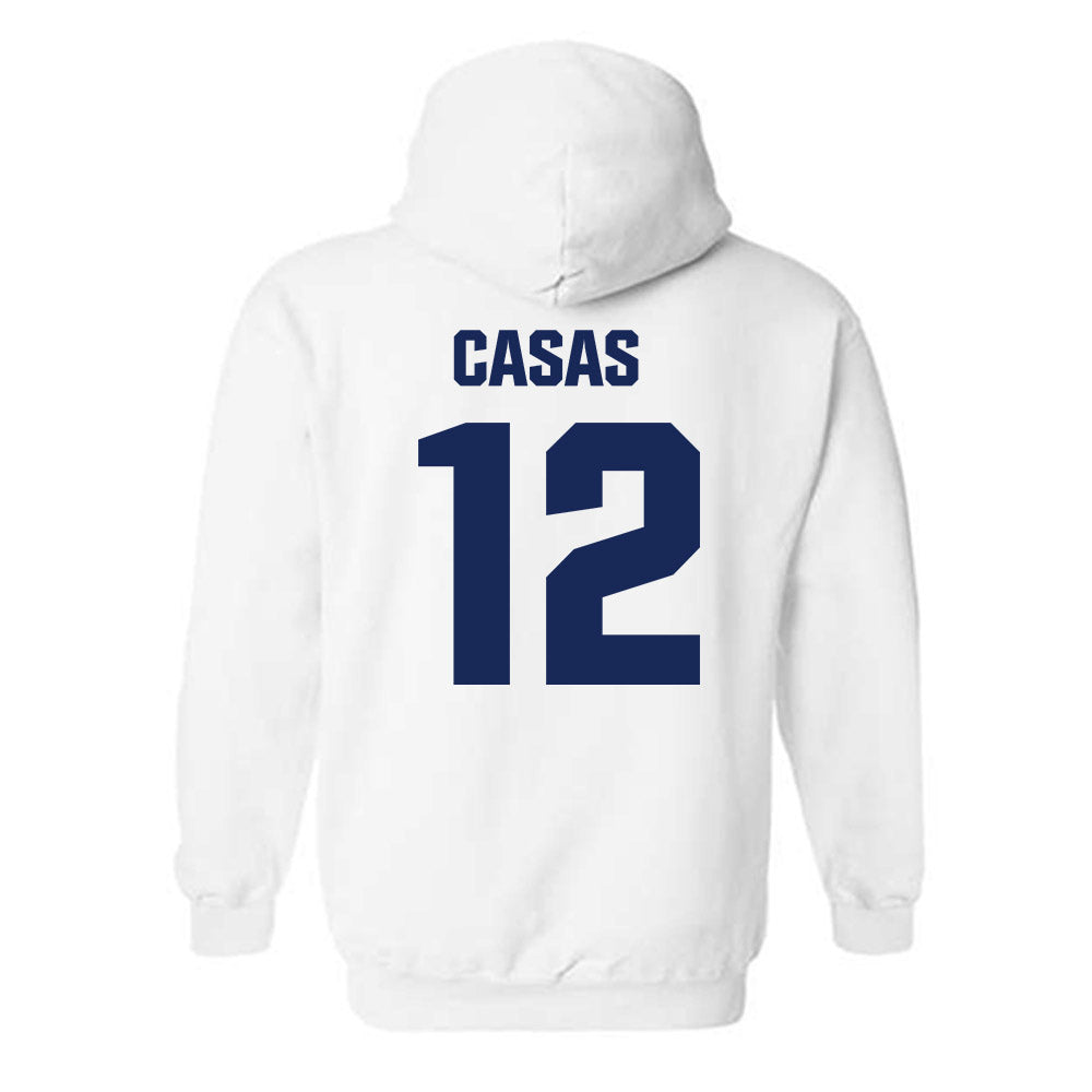 FPU - NCAA Women's Soccer : Krysta Casas - Classic Shersey Hooded Sweatshirt-1