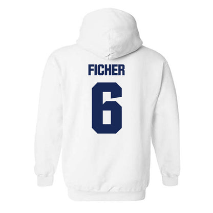 FPU - NCAA Men's Basketball : Malachi Ficher - Classic Shersey Hooded Sweatshirt-1