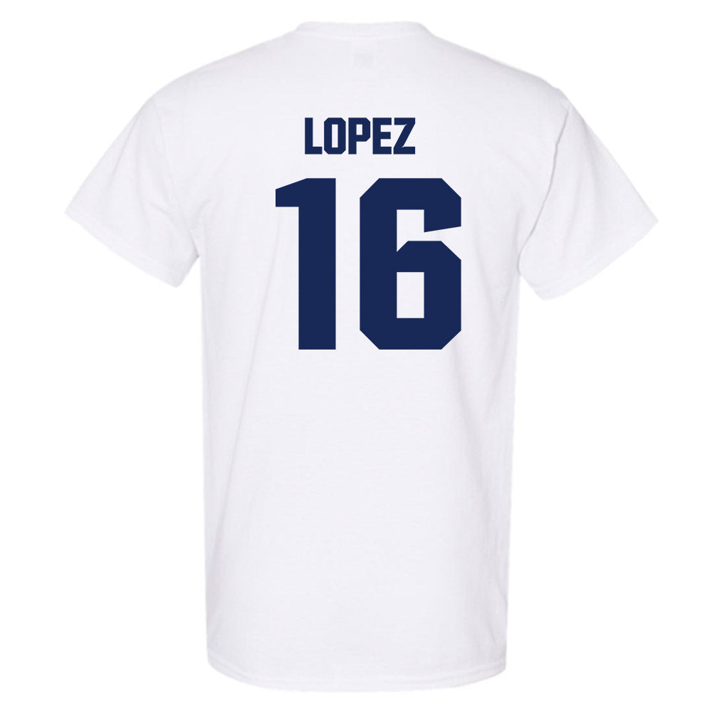 FPU - NCAA Men's Soccer : Brandon Lopez - Classic Shersey T-Shirt-1