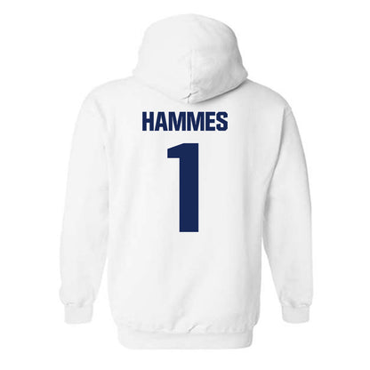 FPU - NCAA Men's Water Polo : Chase Hammes - Classic Shersey Hooded Sweatshirt-1