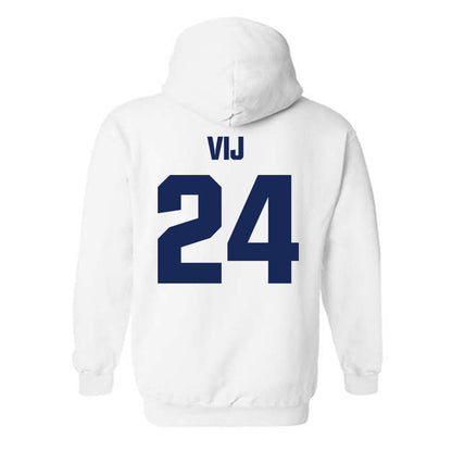 FPU - NCAA Men's Soccer : Yash Vij - Classic Shersey Hooded Sweatshirt-1