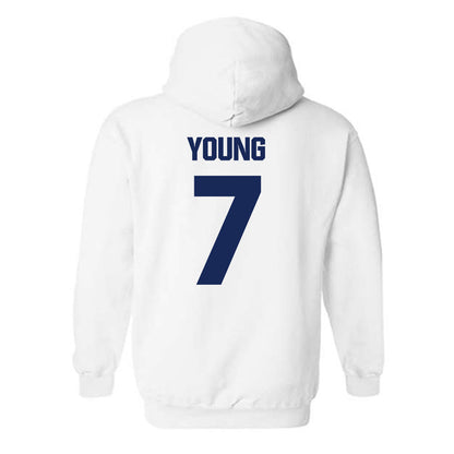 FPU - NCAA Men's Water Polo : Luke Young - Classic Shersey Hooded Sweatshirt-1