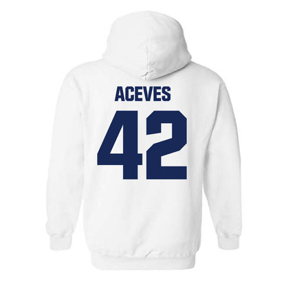 FPU - NCAA Men's Soccer : Diego Aceves - Classic Shersey Hooded Sweatshirt-1